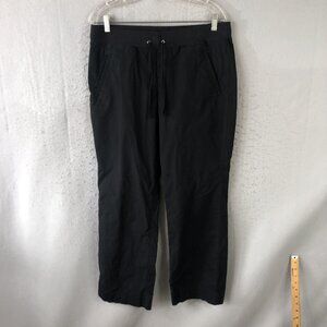 SCOTTeVEST Pants Womens L Black Jogger Elastic Waist Travel Pockets Yogaux